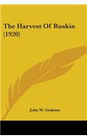 The Harvest Of Ruskin (1920)