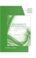 Probability and Statistics for Engineering and Science: Student Solutions Manual(English)
