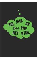SQL Java C++ Php Html .Net C#