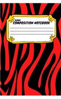 Zebra Composition Notebook