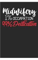 Midwifery 1% Occupation 99% Dedication