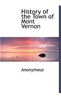 History of the Town of Mont Vernon: (English)