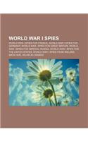 World War I Spies