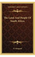The Land And People Of South Africa