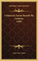 A Palaeozoic Terrane Beneath The Cambrian (1899)