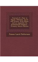 Journal of a Tour in Egypt, Palestine, Syria, and Greece
