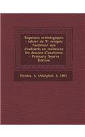 Esquisses Osteologiques