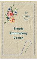 Simple Embroidery Design: (English)