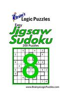 Brainy's Logic Puzzles Easy Jigsaw Sudoku #8