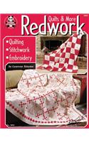 Redwork Quilts & More: Quilting Stitchwork Embroidery