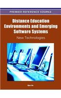 Distance Education Environments and Emerging Software Systems