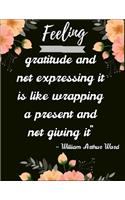 Feeling gratitude and not expressing it is like wrapping a present and not giving it