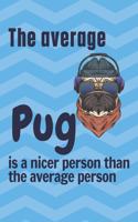 average Pug is a nicer person than the average person: For Pug Dog Fans