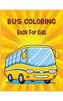 Bus Coloring Book Book for Kids: Fun Learning and Bus Coloring Book For Kids, Best Christmas Gift For Kids