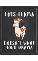 This Llama Doesn't Want Your Drama