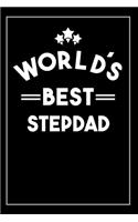 Worlds Best Stepdad: Blank Lined Journal