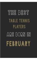 The Best Table Tennis Players are Born in February journal