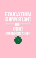 Cricket Notebook