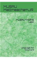 MUSAUTHOR'S Law