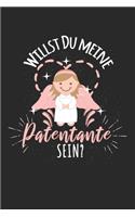 Willst Du meine Patentante sein?: ANGST TAGEBUCH - Angsttagebuch - Notizbuch mit 100 gepunktete Seiten für alle Notizen, Listen, Termine, Fortschritte, ... und alles was einem sonst 