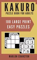 Kakuro Puzzle Book For Adults