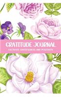 Gratitude Journal Cultivate Gratefulness and Positivity: Purple Mix(61 Flora & Fauna Diary)