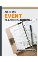 All in One Event Planning Journal - Holiday Organizer