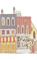 Reading Log: Reading Journal Old Town Cover Large (8x10), 200 Record Pages