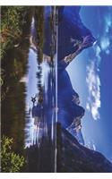 Stunning View of Mitre Peak at Milford Sound in New Zealand Journal: Take Notes, Write Down Memories in this 150 Page Lined Journal
