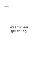 Tagebuch