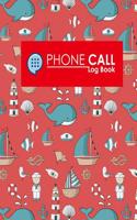 Phone Call Log Book