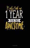 It Only Took Me 1 Year to Be This Awesome