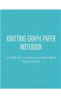 Knitting Graph Paper Notebook: 4:5 Ratio 8.5 x 11 Inches 100 Pages Blank Paper Journal (Volume 2)