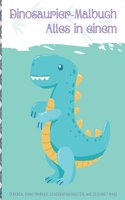 Dinosaurier-Malbuch (alles in einem)