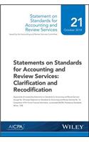 Statements on Standards for Accounting and Review Services: Clarification and Recodification: Clarification and Recodification