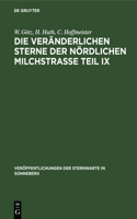 Die Veränderlichen Sterne Der Nördlichen Milchstraße Teil IX