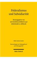 Foderalismus und Subsidiaritat