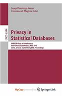 Privacy in Statistical Databases: (English)