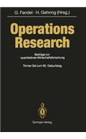 Operations Research