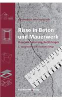 Risse in Beton und Mauerwerk.