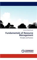 Fundamentals of Resource Management