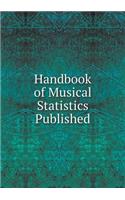 Handbook of Musical Statistics Published