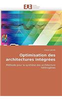 Optimisation Des Architectures Intégrées