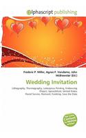 Wedding Invitation: (English)