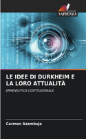 Le Idee Di Durkheim E La Loro Attualità