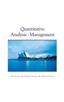 Quantitative Analysis for Management 10th Economy Edition