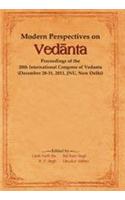 Modern Perspectives on Vedanta
