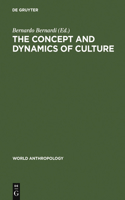 concept and dynamics of culture