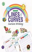 Evergreen Line & Curves (Cursive Writing) : Class 1