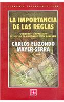 La Importancia de Las Reglas
